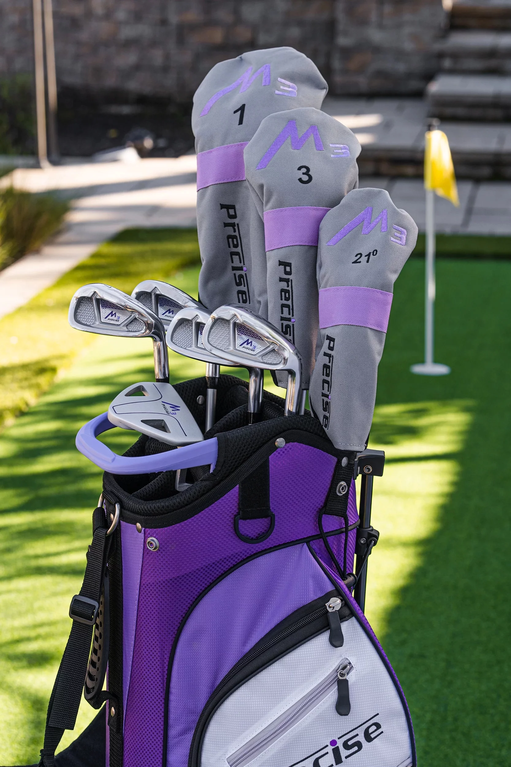Precise M3 Ladies 13 Piece Right Hand Golf Club Set – 2 Color Options & 2 Sizes Available