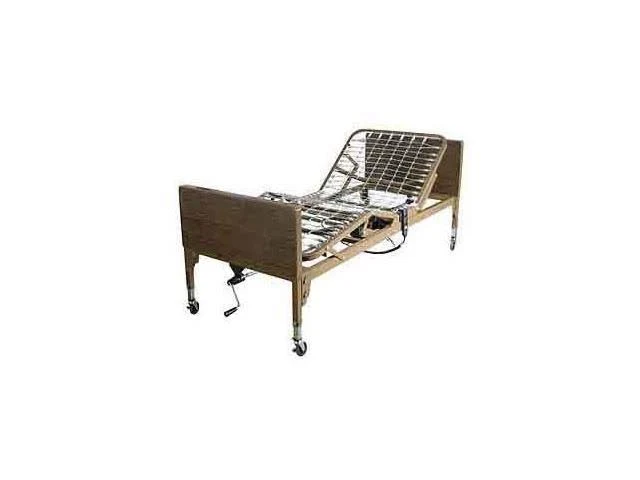 Drive Medical Delta Ultra Light Full Electric Bed with Half Rails