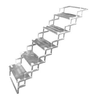 Torklift A7802 GlowStep 2 Step Camper Scissor Steps