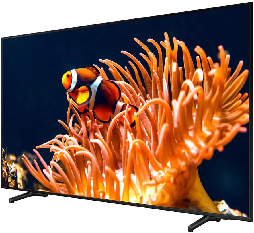 SAMSUNG 43-Inch Class DU8000 Crystal UHD LED 4K Smart TV, Black (Renewed)