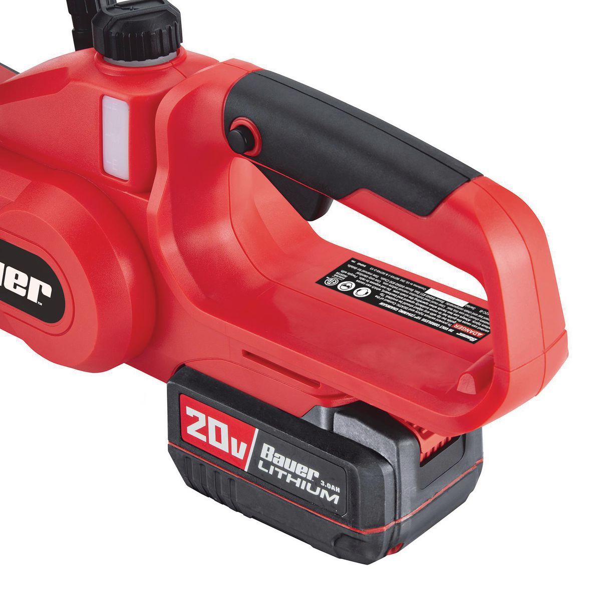 BAUER 20V Cordless, 10 in. Chainsaw 窶・Tool Only