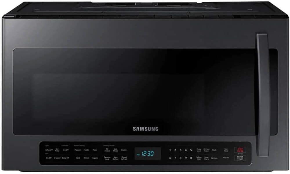 Samsung 2.1 Cu. Ft. Black Stainless Steel Over The Range Microwave