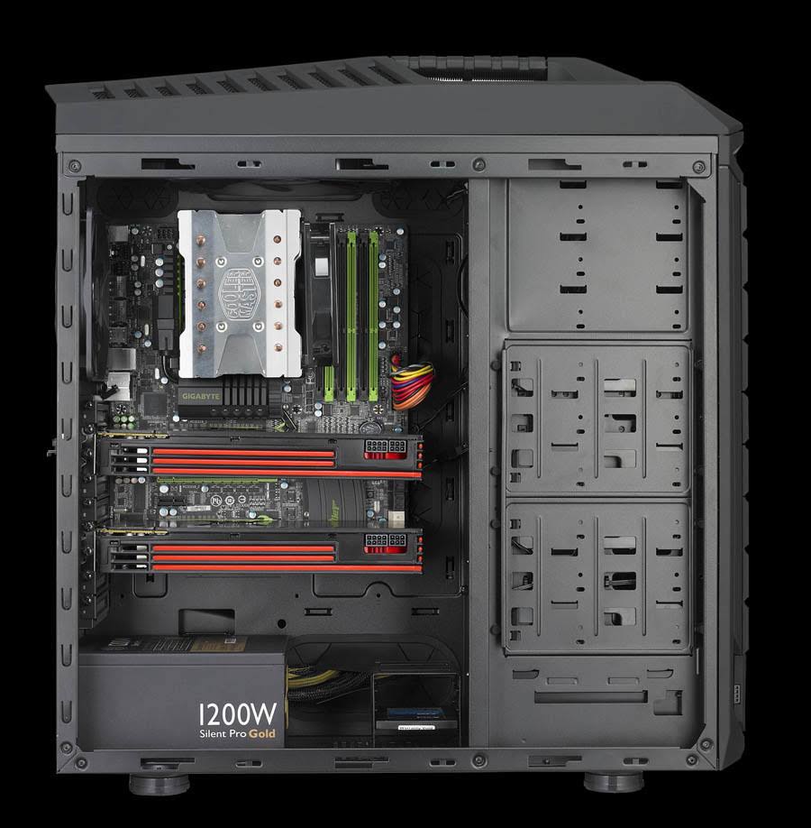 cm Storm Trooper Sgc-5000-kwn1 Computer Case - Full-Tower - Black -