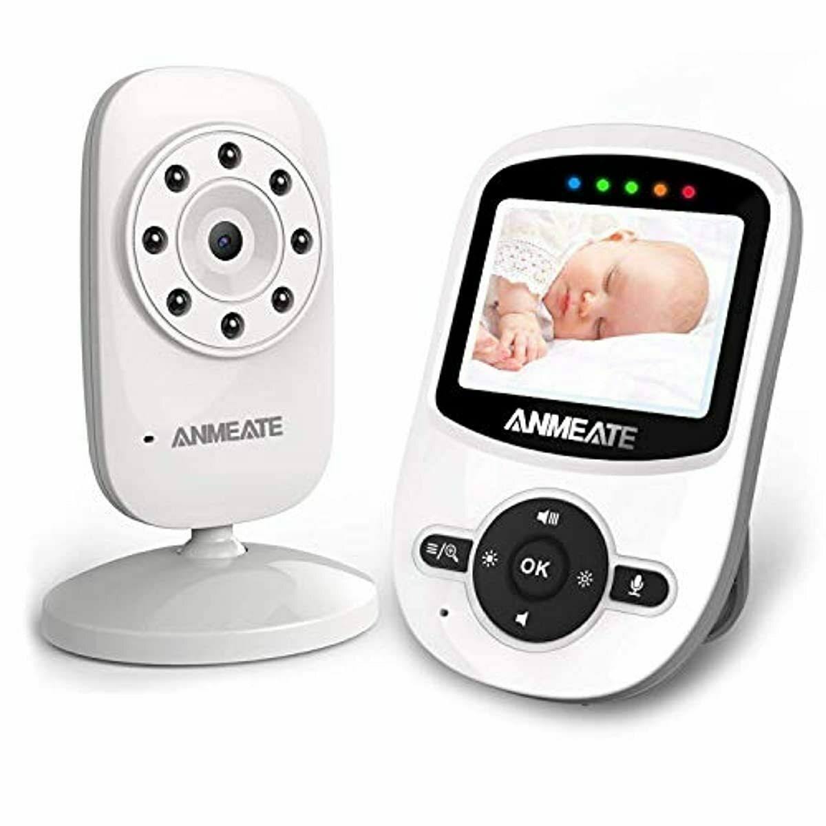 Video Baby Monitor with Digital Camera, Anmeate Digital 2.4GHz Wireless Video Mo