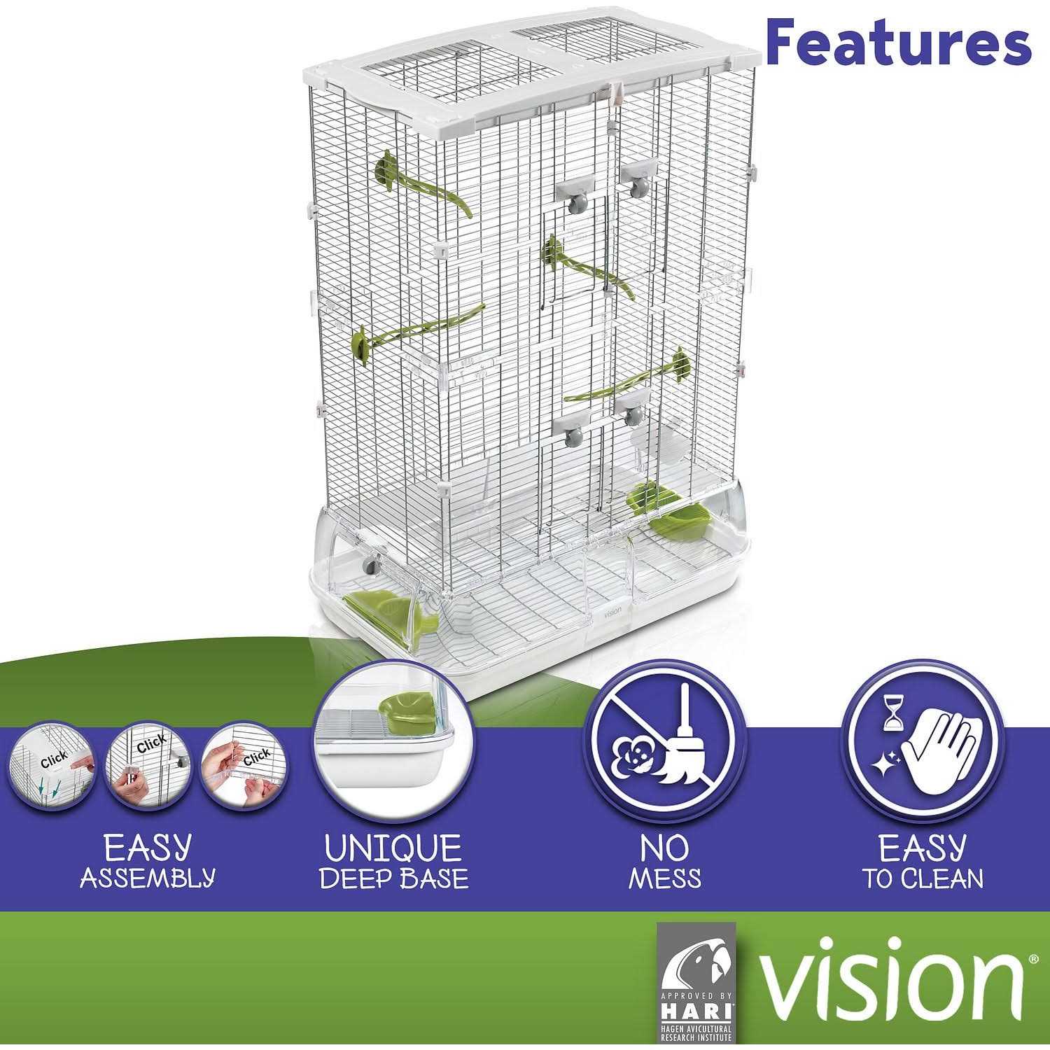 Vision Bird Cage - Pet Supplies online store