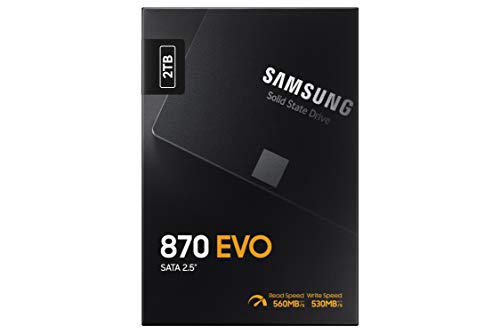 SAMSUNG 870 EVO 2.5 Inch SATA III Internal SSD