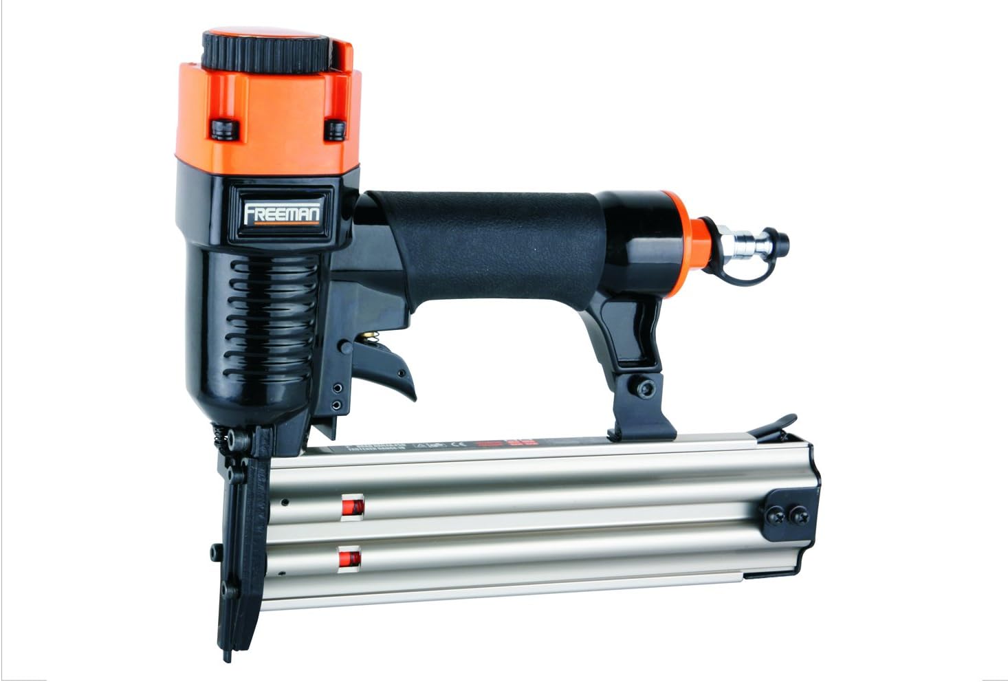 Freeman P5FRFNFWSCB Pneumatic Framing and Finishing Nailers and Staplers Combo Kit with Canvas Bag and Fasteners (5-Piece)