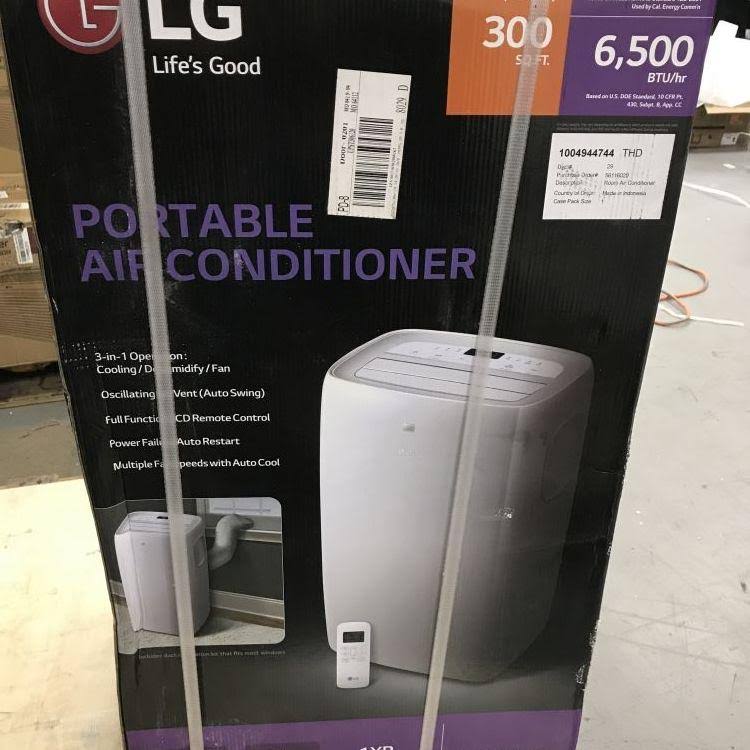 LG LP1020WSR: 10,000 BTU Portable Air Conditioner