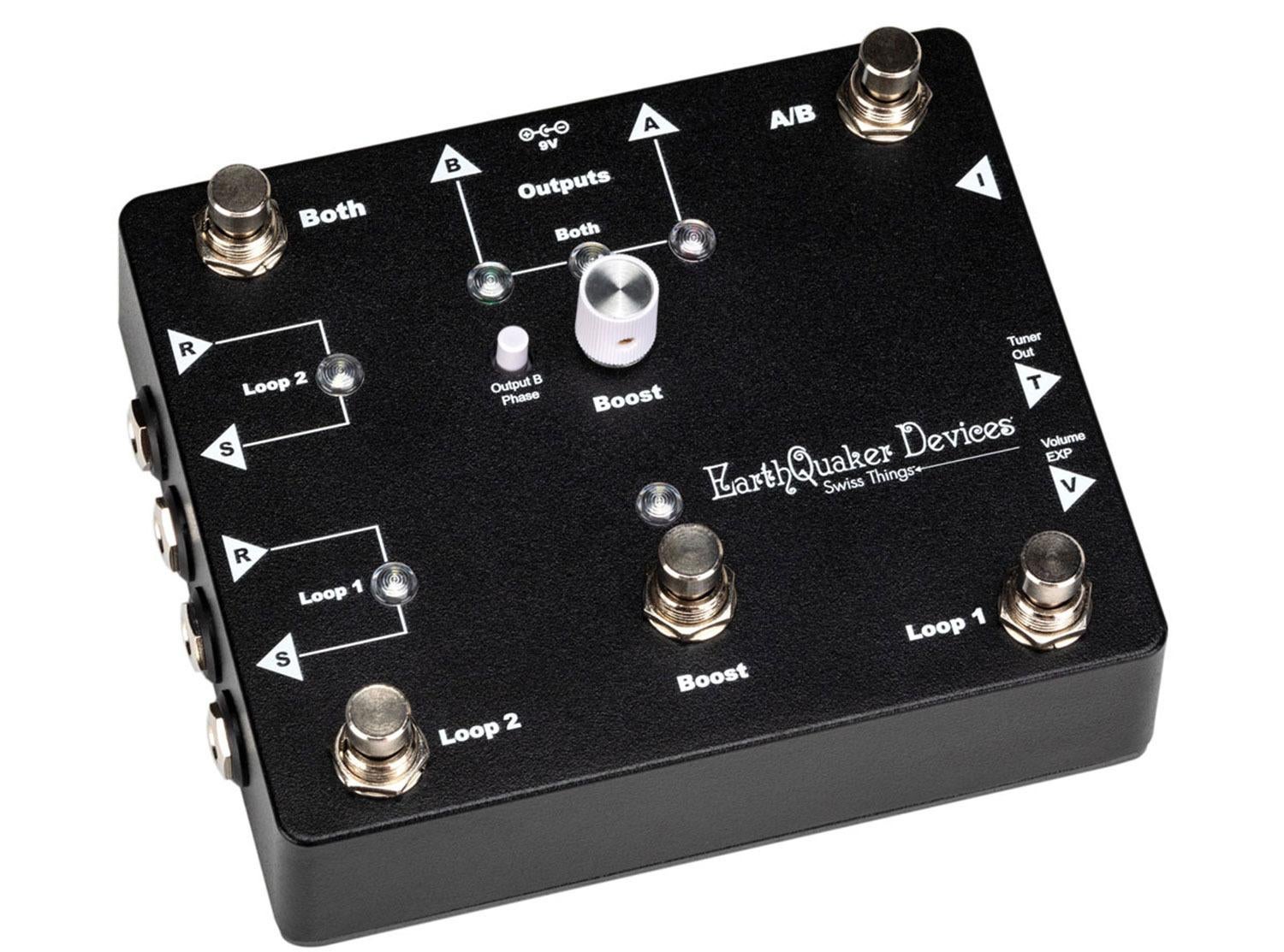 EarthQuaker Devices Swiss Things Guitar Pedalboard Reconciler