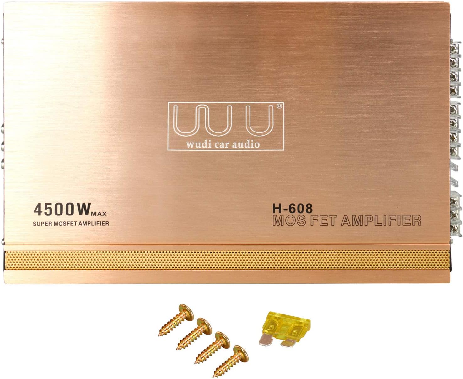 Car Audio Power Stereo Amplifier Amp 4 Channel Super Bass Sub woofer Music 12V Pack of 2