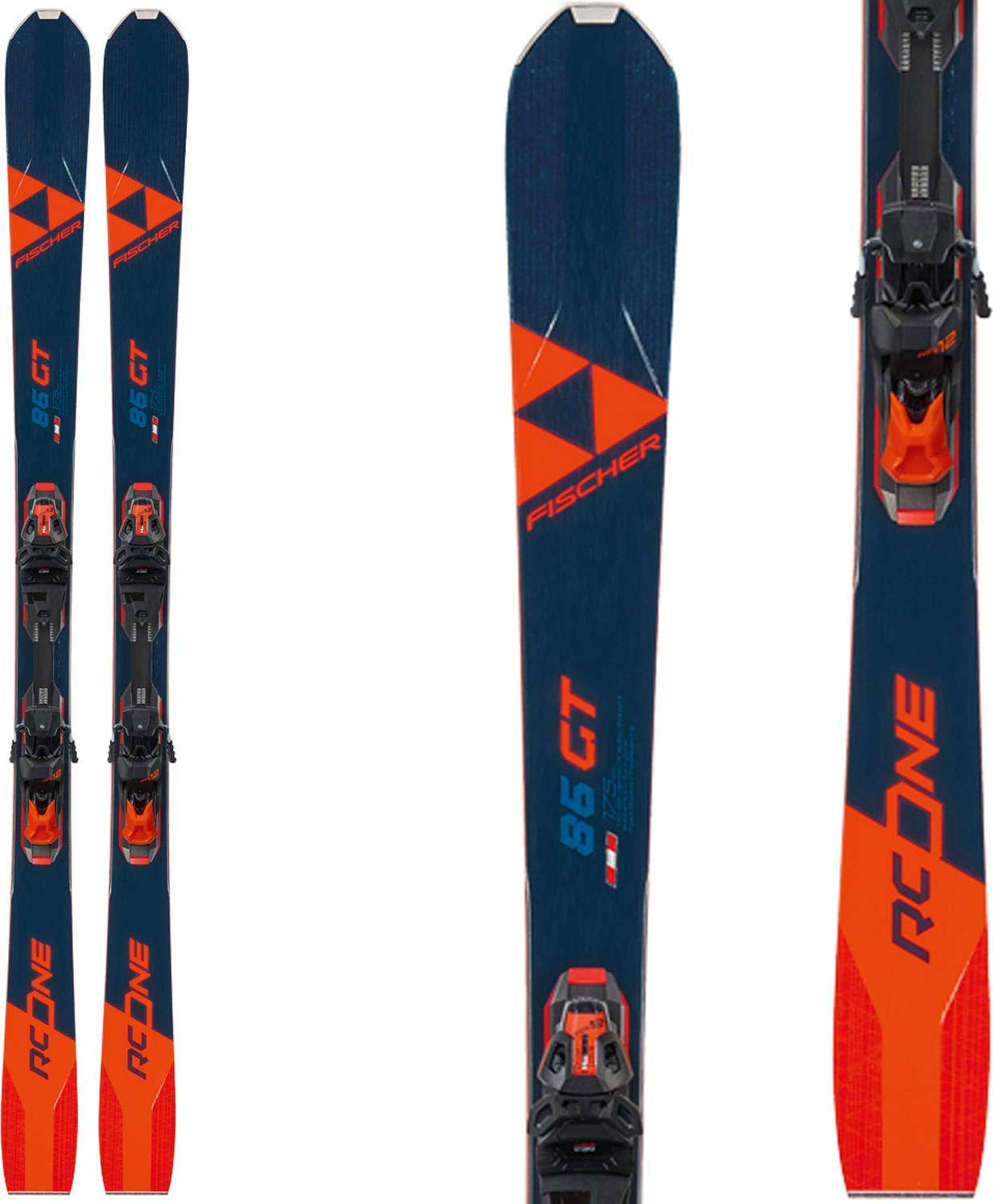 Fischer RC One 86 GT Skis w/ RSW 12 GW Bindings