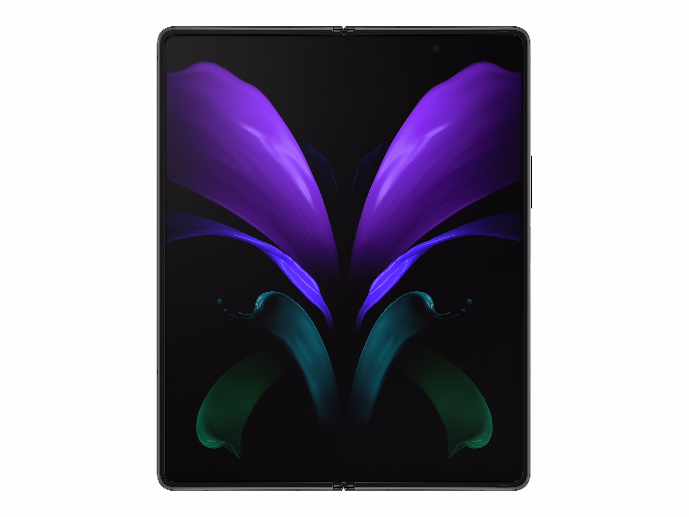 Samsung Galaxy Z Fold2 5G - 5G smartphone - dual-SIM - RAM 12 GB / Internal Memory 256 GB - OLED display - 7.6" - 7.6" - 2208 x 1768 pixels 2208 x 1768 pixels (120 Hz) - 3x rear cameras 12 MP, 12 MP, 12 MP - 2x front cameras 10 MP, 10 MP - mystic bla