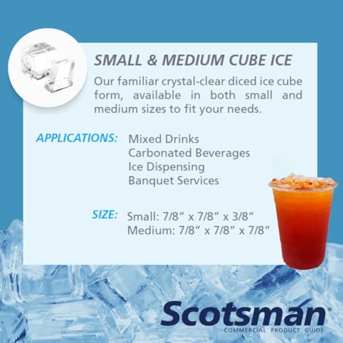 Scotsman Ice Prodigy Elite Commercial Ice Machine Cube Style Ice Maker Series