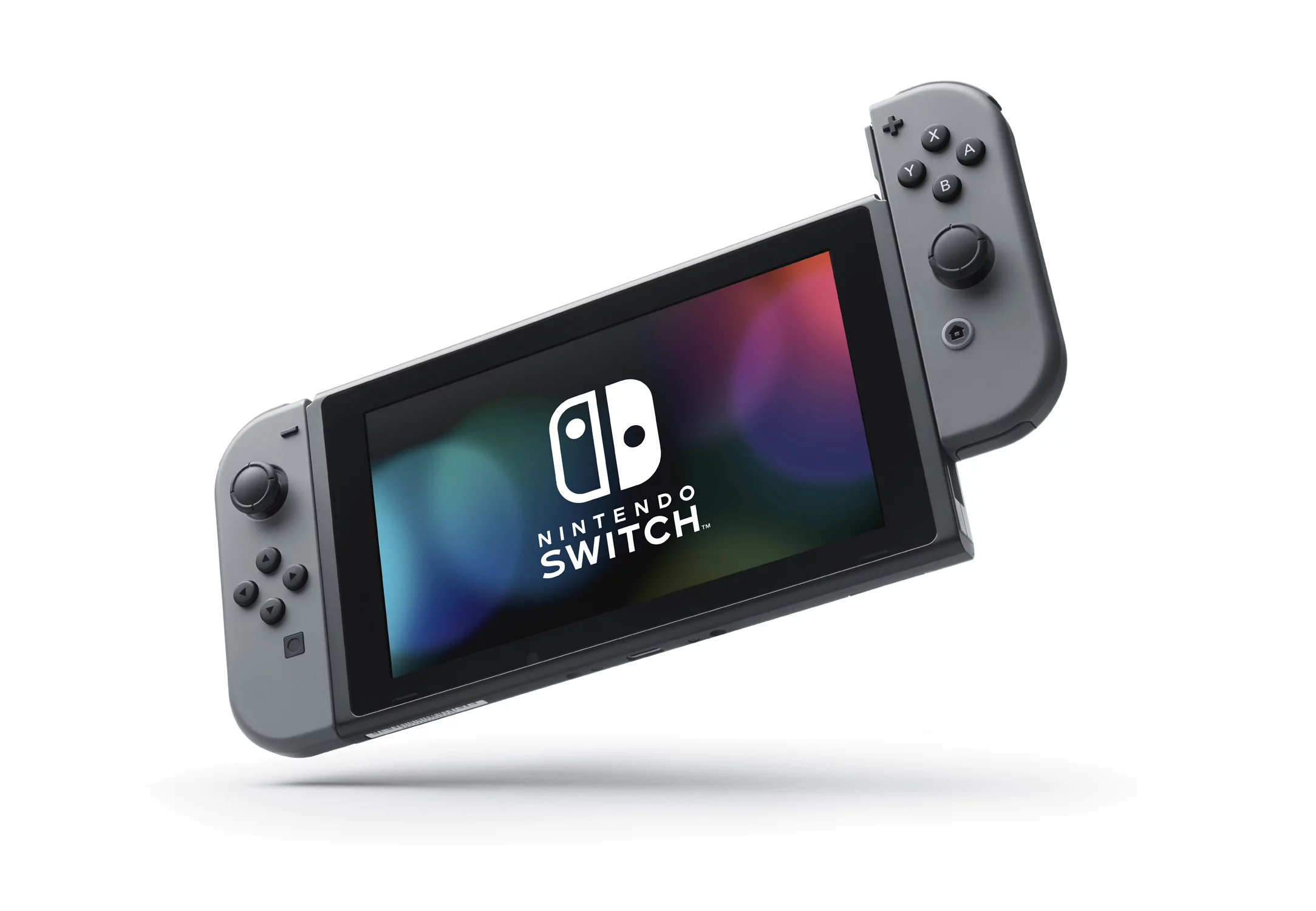 Nintendo Switch Console, Gray Joy-Con, 6.2" Multi-Touch, WiFi, Bluetooth, HDMI, 32GB Storage Bundle with Mario_Kart_8_Deluxe and 12-in-1 Carrying_Case (Game Console) - Curated Treasures Market