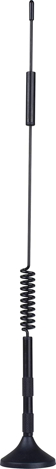 Wilson Electronics 311125 Dual-Band Magnet Mount Antenna 800/1900 MHz Omni Directional w/ 12.5 ft. RG174 Cable and SMA Male Connector