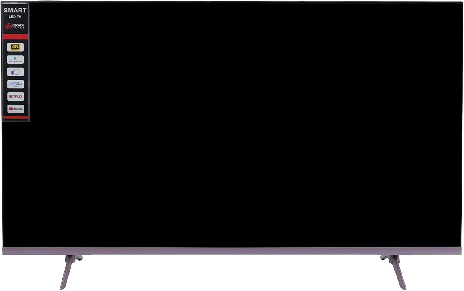 MBC Smart Led TV 40 INCH | 4K LED Smart Android TV | Model No. M4018VS9 (Black)