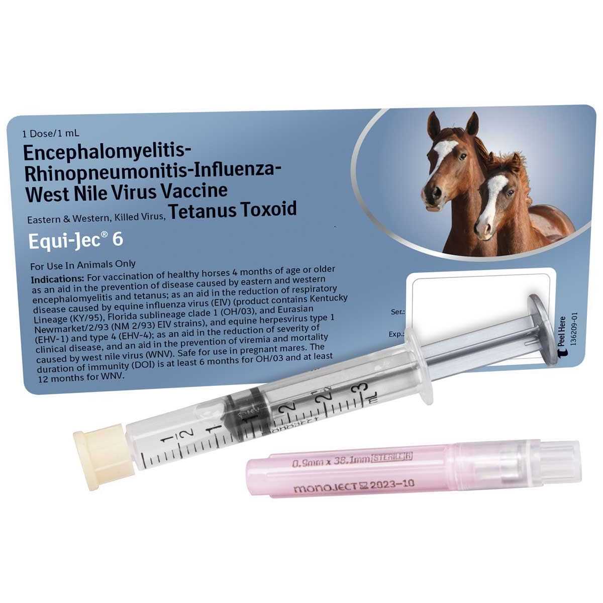 Equi-Jec 6 Vaccine - Pet Supplies online store