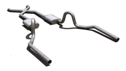 Pypes Performance Exhaust SGA10S Crossmember Back w/X-Pipe Exhaust System