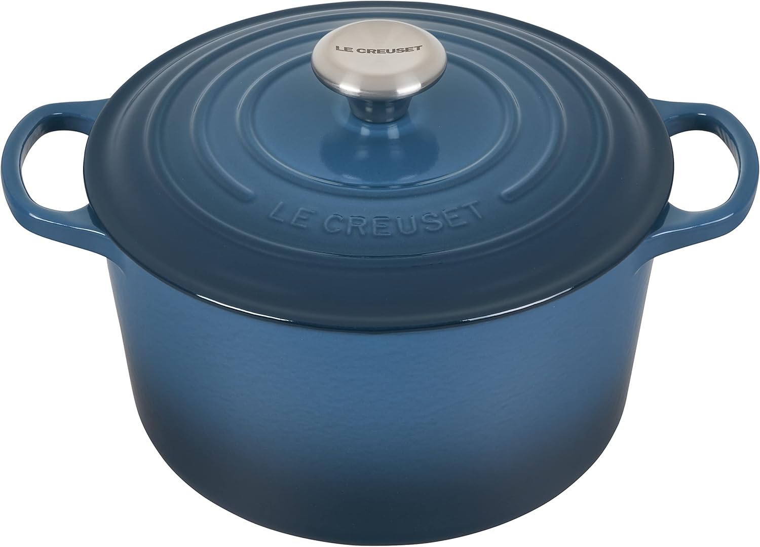 Le Creuset Enameled Cast Iron Signature Deep Round Oven, 5.25qt., Cerise