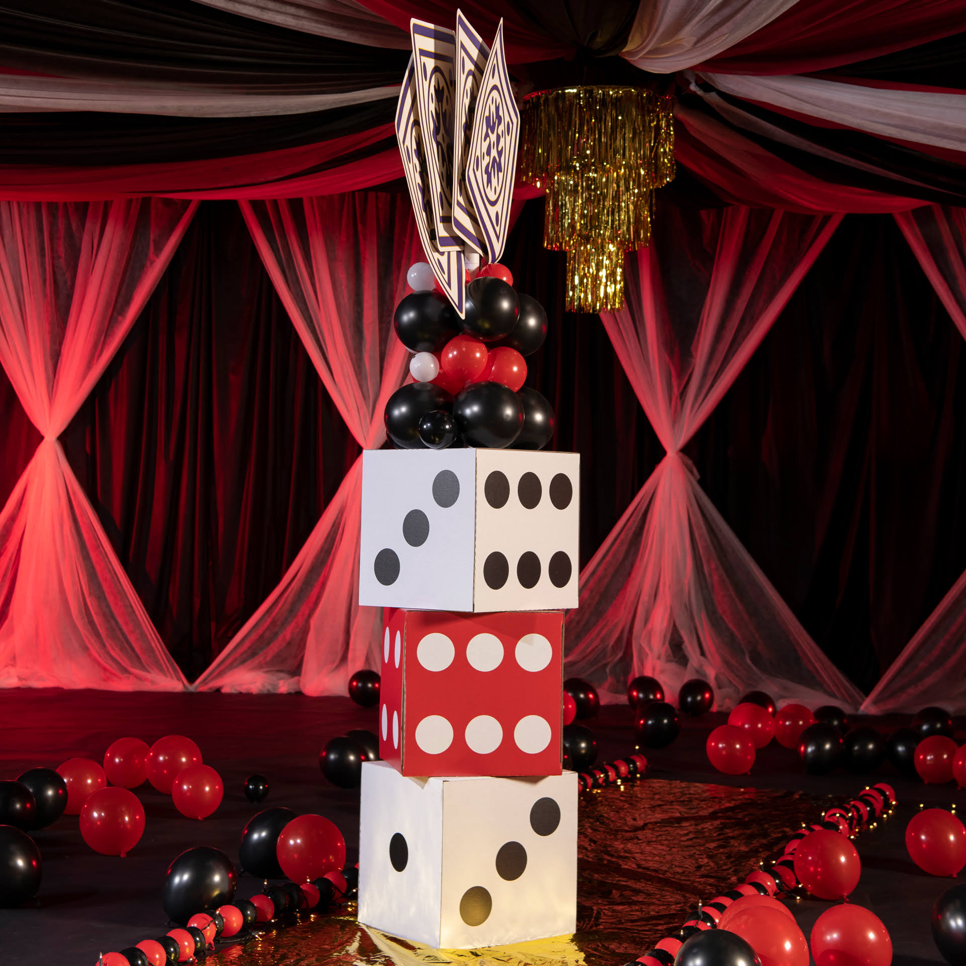 Shindigz 8 ft. 8 in. Roll The Dice Balloon Column
