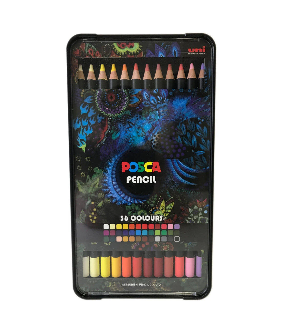 Posca 36-Color Colored Pencil Set