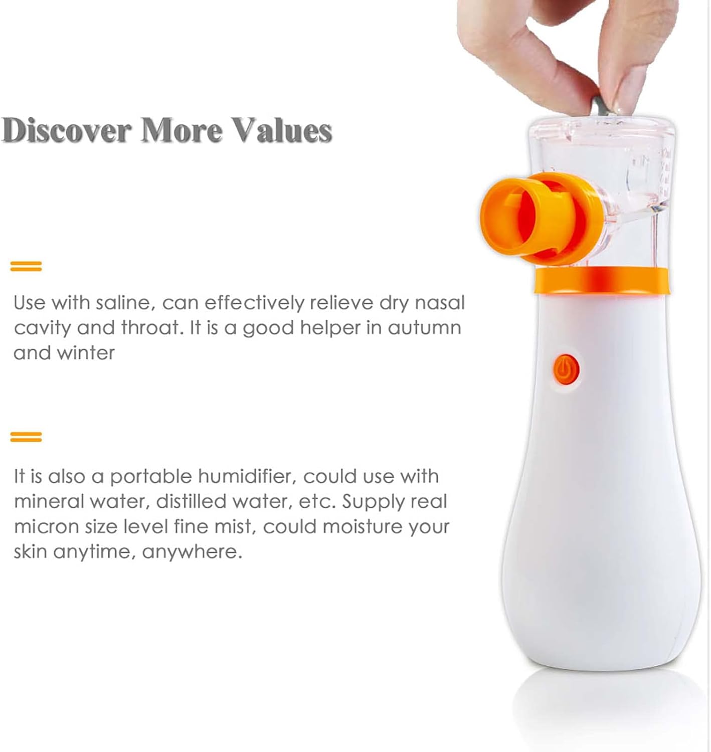 Sweluxe Portable Nebulizer for Kids and Adults, Battery Operated Nebulizer Machine 3 Speed Adjustable Steam Inhaler for Home and Travel Use with Carrying Case
