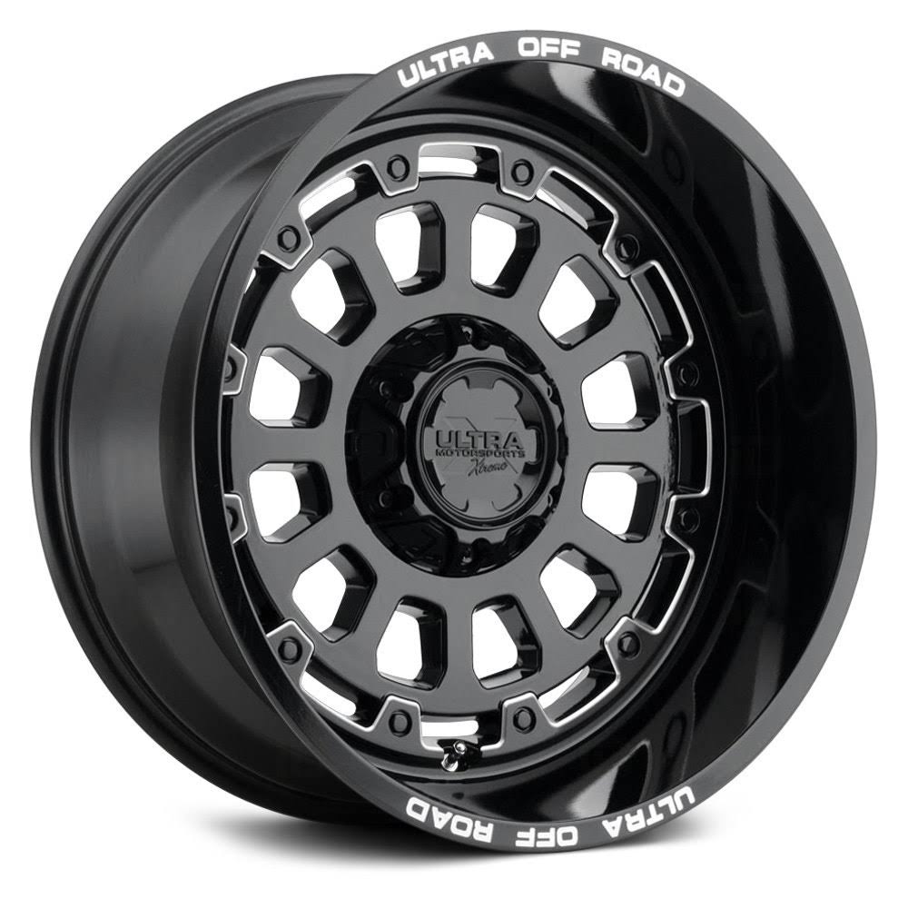 Ultra X111 Gloss Black with Milled Accent