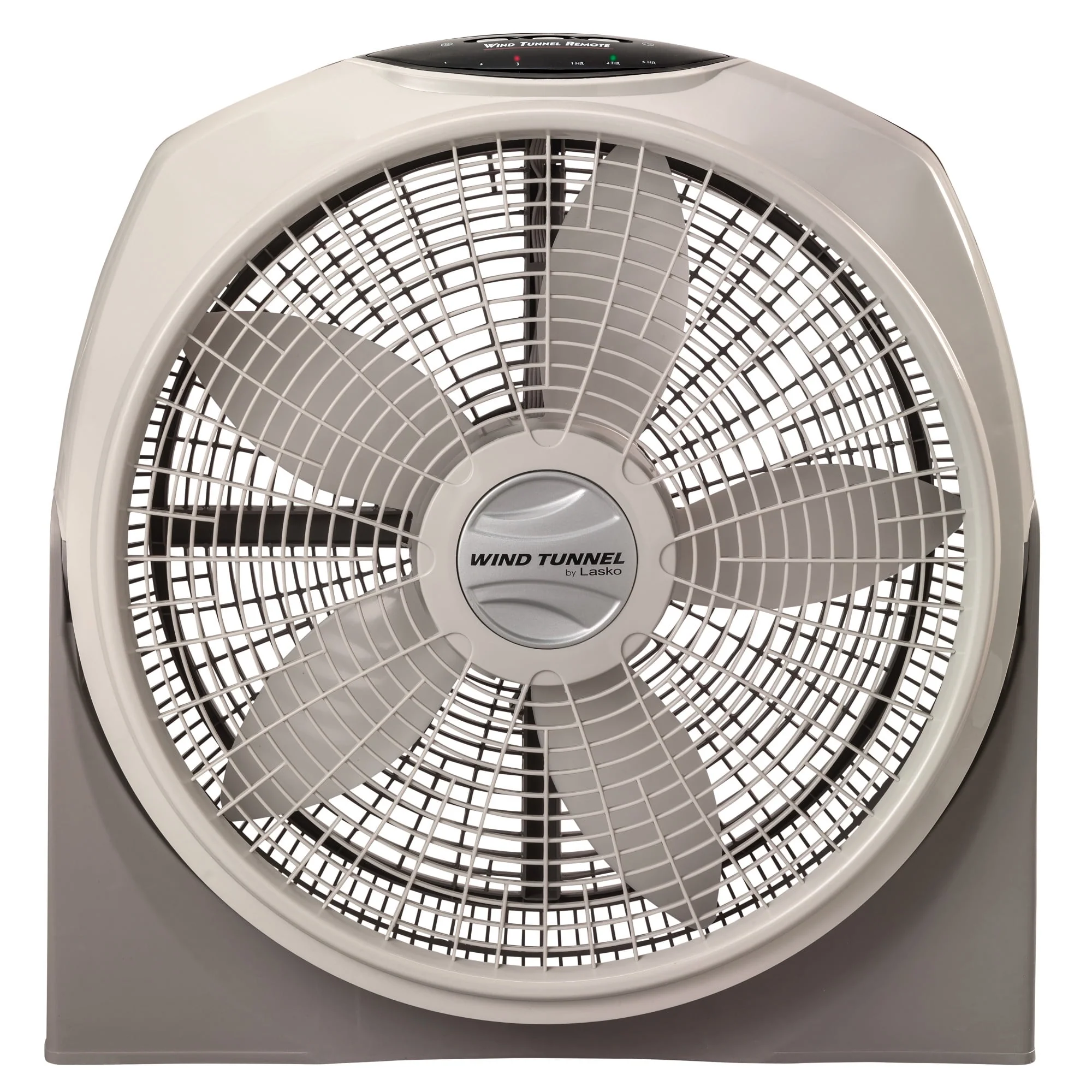 Lasko Wind Tunnel 20 3-Speed Floor Fan with Remote Control, 24 Height, Gray, A20700, New