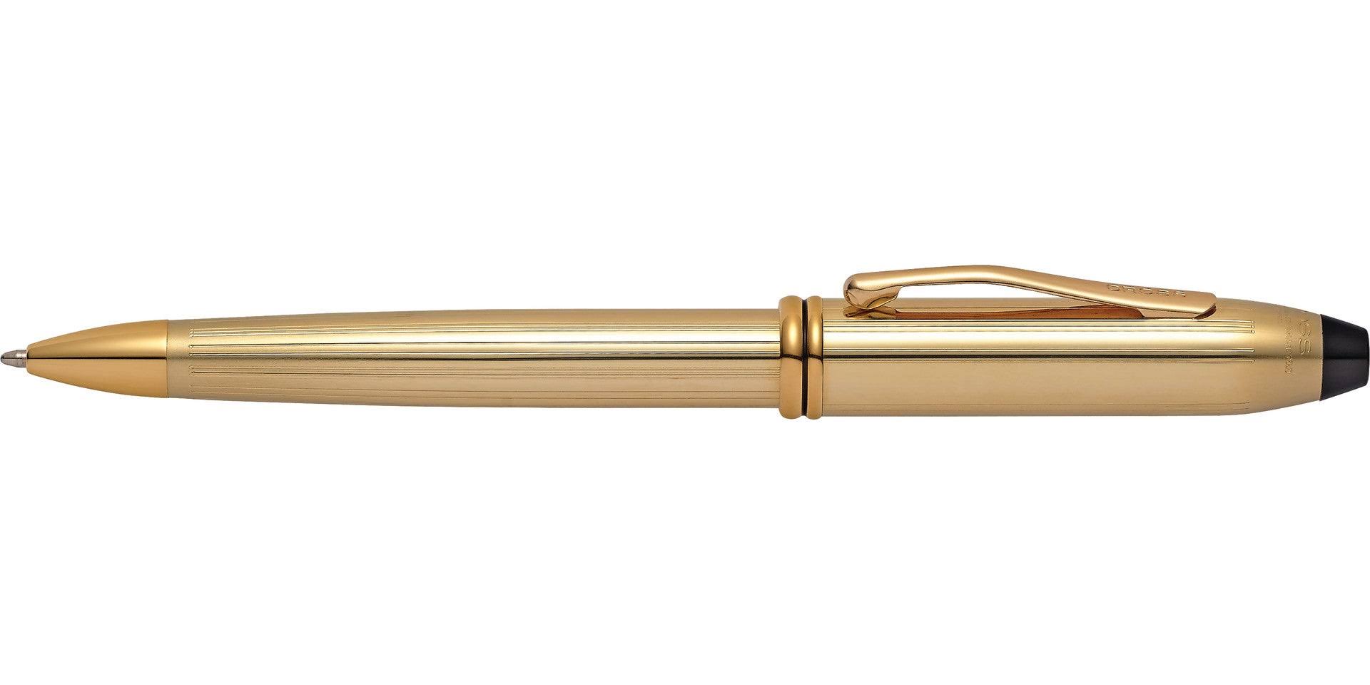 Cross Townsend Ballpoint Pen - 10K Gold Filled