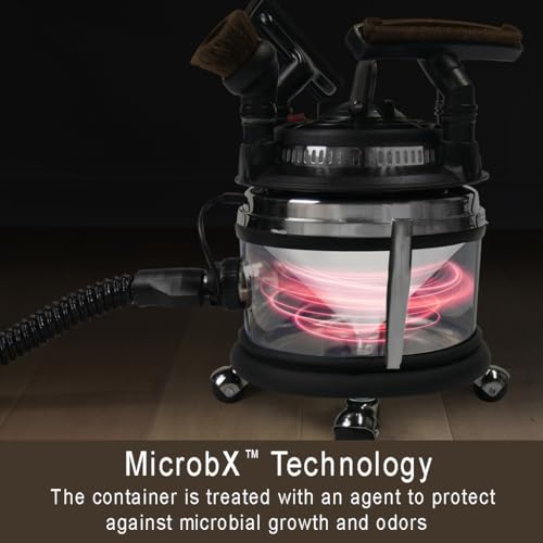 Filter Queen Majestic Surface Cleaner, Canister Vacuum with Bagless Cyclonic Action, The Ultimate All-in-One Cleaning Machine