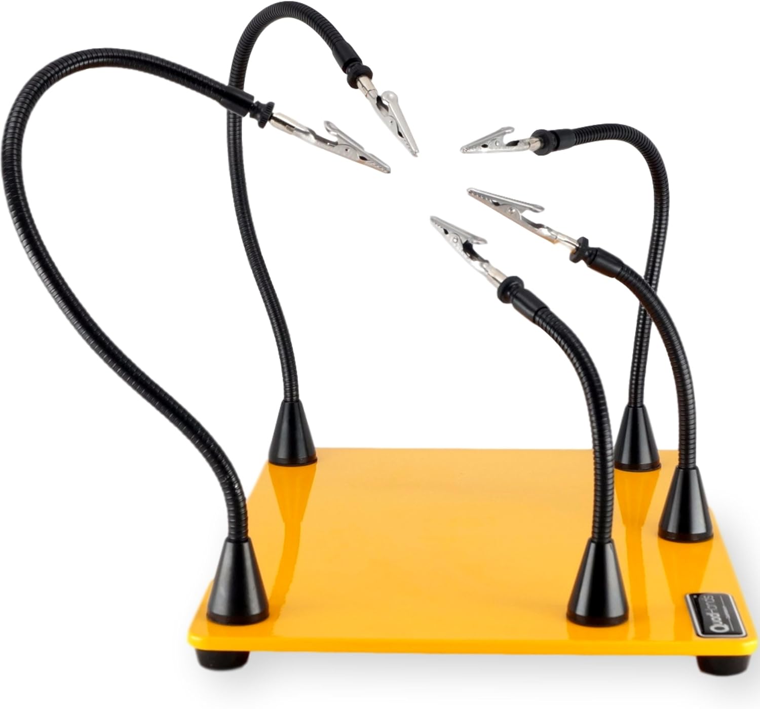 QuadHands Deluxe WorkBench Helping Hands Third Hand System - Magnetic Mount Arms Can be Positioned Anywhere - Ultimate Flexibility