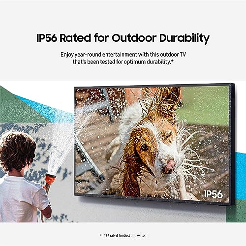 SAMSUNG Class Terrace Full Sun Outdoor QLED 4K Smart TV with Alexa Built-in