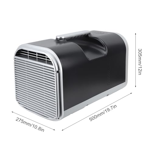 Portable Air Conditioner Dual Inverter 4500BTU Energy Saving Small Mobile Air Cooler Efficient Cooling Design Cooling Capacity 4500BTU Suitable for Bedrooms Offices