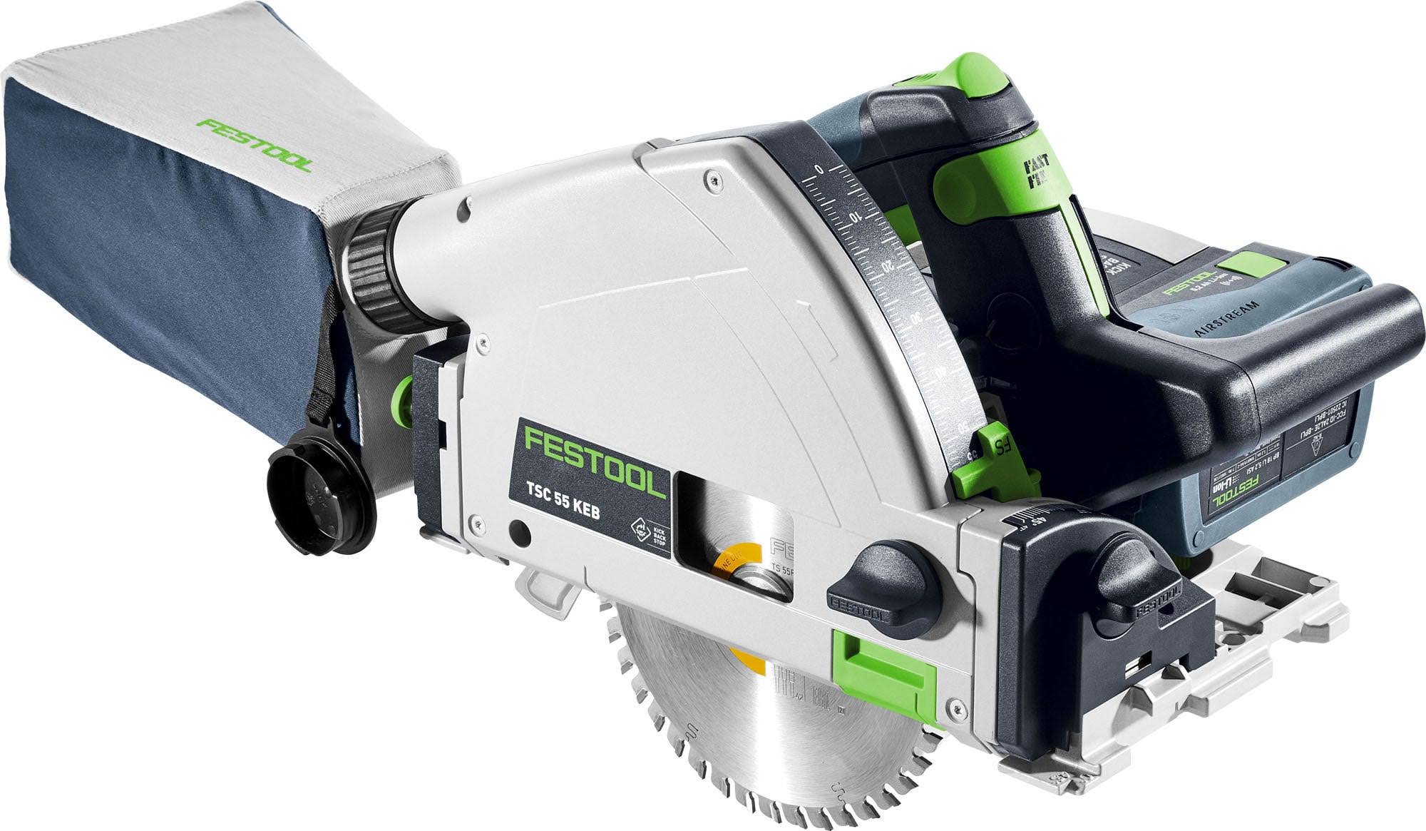Festool Cordless Track Saw TSC 55 KEBI-F-Plus-FS 577008