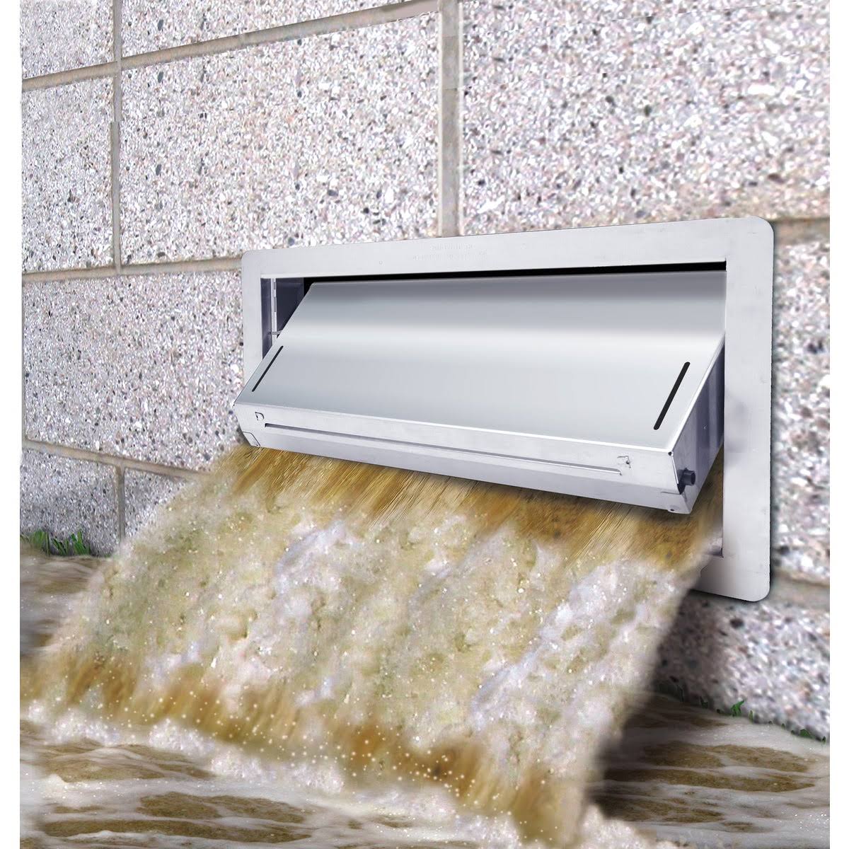 Smart Vent 16 in. x 8 in. Insulated Flood Vent 1540-520