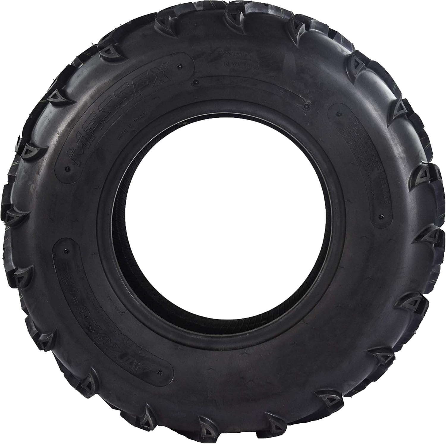 MASSFX MK25812 ATV 25x8-12 Tires 2 Set Front 6 Ply 1/2" Tread Depth 25x8x12