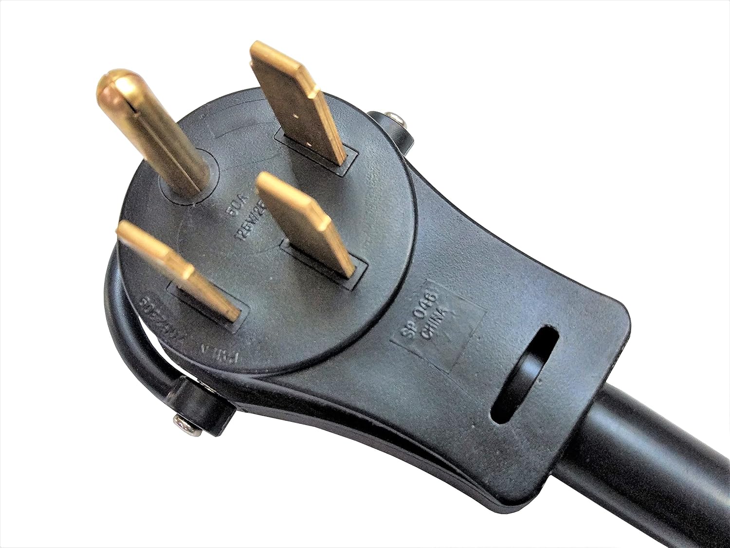 Parkworld 885934 RV Splitter Cord, RV 50A 14-50P male to TT-30R 30A & 5-20R(5-15R) 20A(15A) female, Recreational Vehicle Multiple V adapter cord Pack of 2