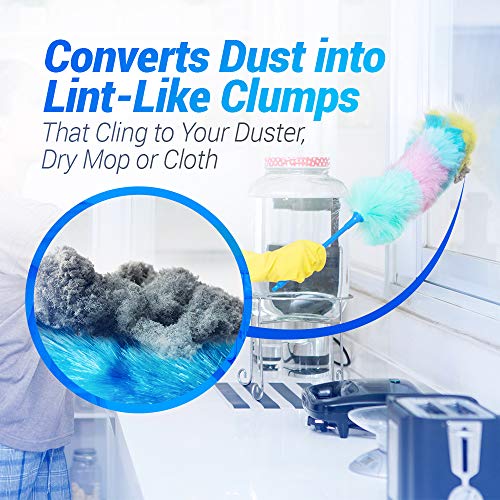 Fuller Brush Duster Spray – Multi Surface Dust Removing Sprayer - Safe Household Cleaning for Floors, Furniture, Blinds & Car Interiors