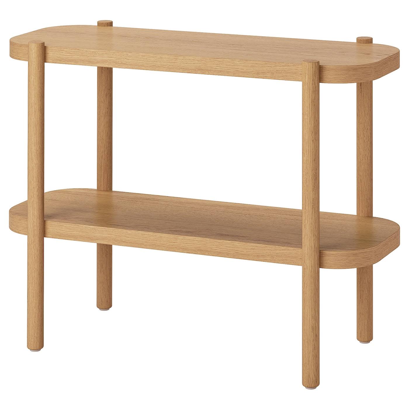 IKEA - LISTERBY Console Table, White Stained Oak, 36 1/4x15x28