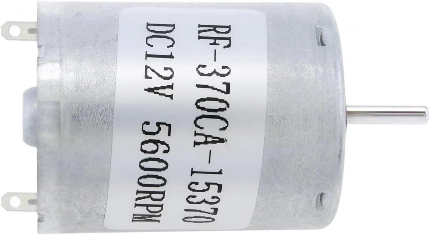 RF370 DC Motor 12V 5600RPM Mute Low Speed Small Micro Motor for Household Electric Appliances