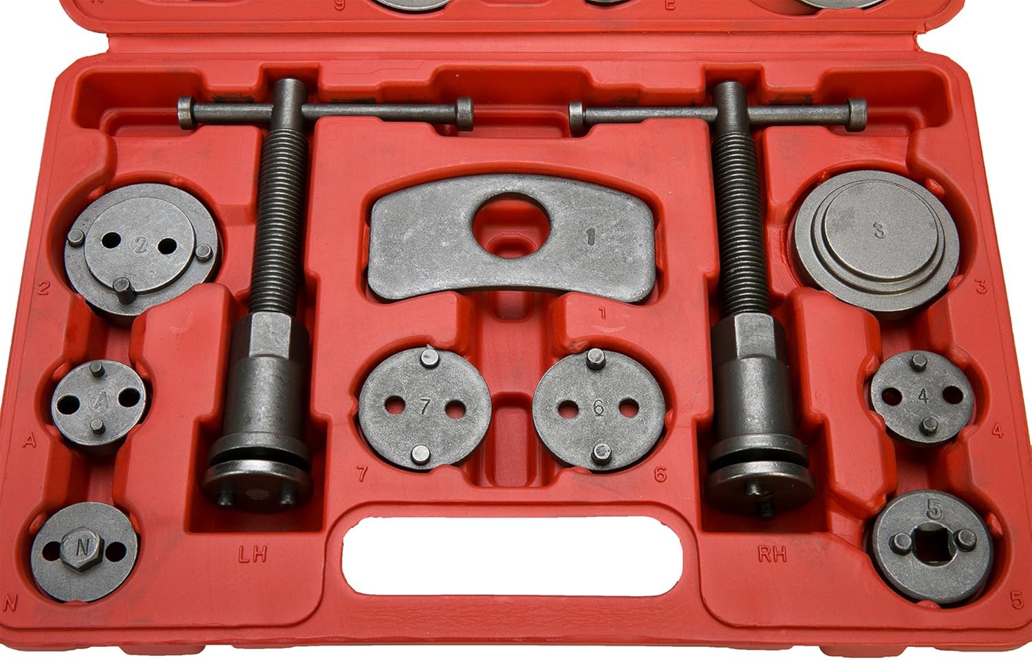 8MILELAKE Disc Brake Caliper Compressor Wind Back Tool 24pc Professional Disc Brake Caliper Tool Set