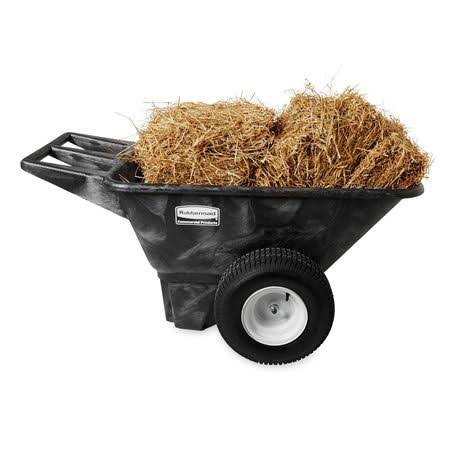 Rubbermaid FG564210BLA Big Wheel Cart