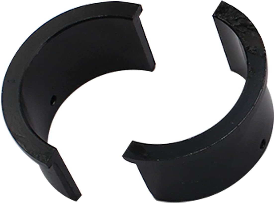 Exhaust Tip 2.75" Inlet, 3.5" Outlet 8.6" Overall Length Black Coated Finish Muffler Tip for Truck Tailpipe - Compatible With Toyota Tacoma 2005-2022 - Replaces PT932-35180-02 - Stainless Steel Pack of 2