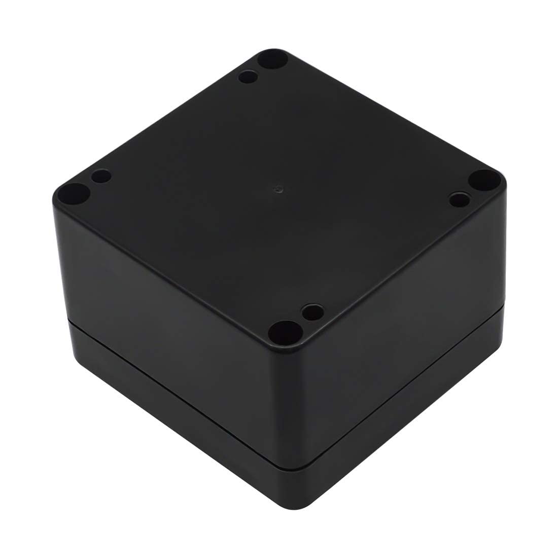LeMotech ABS Plastic Electrical Project Case Power Junction Box, Project Box Black 10.4" x 7.2" x 3.7" (263 x 182 x 95 mm)(Pack of 1)