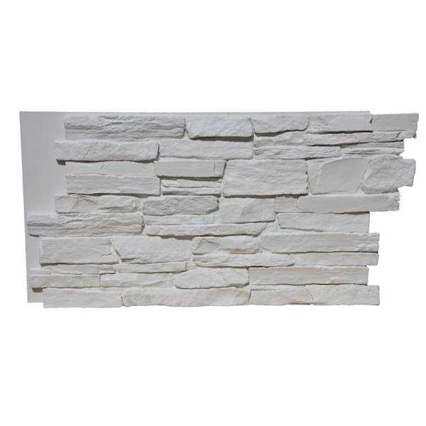 Tritan BP Ledge Stone 48 in. x 24.25 in. Polyurethane Interlocking Siding Panel - Shop Hardware Tools Online Store