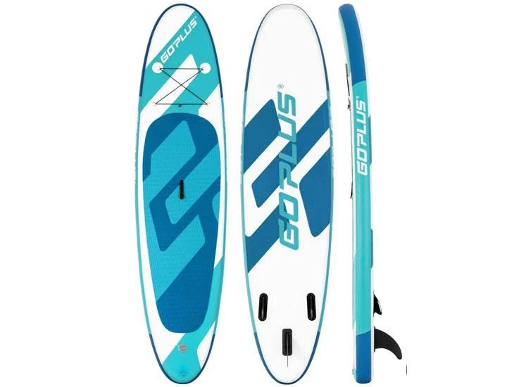Inflatable 10-Foot Stand Up Paddle Board - Yellow