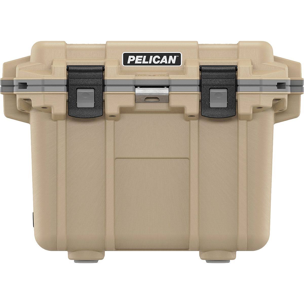 Pelican 30qt Elite Cooler - Coyote / Dark Gray