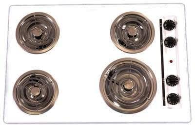 Summit Sel05 30 inch Electric Cooktop: Bisque