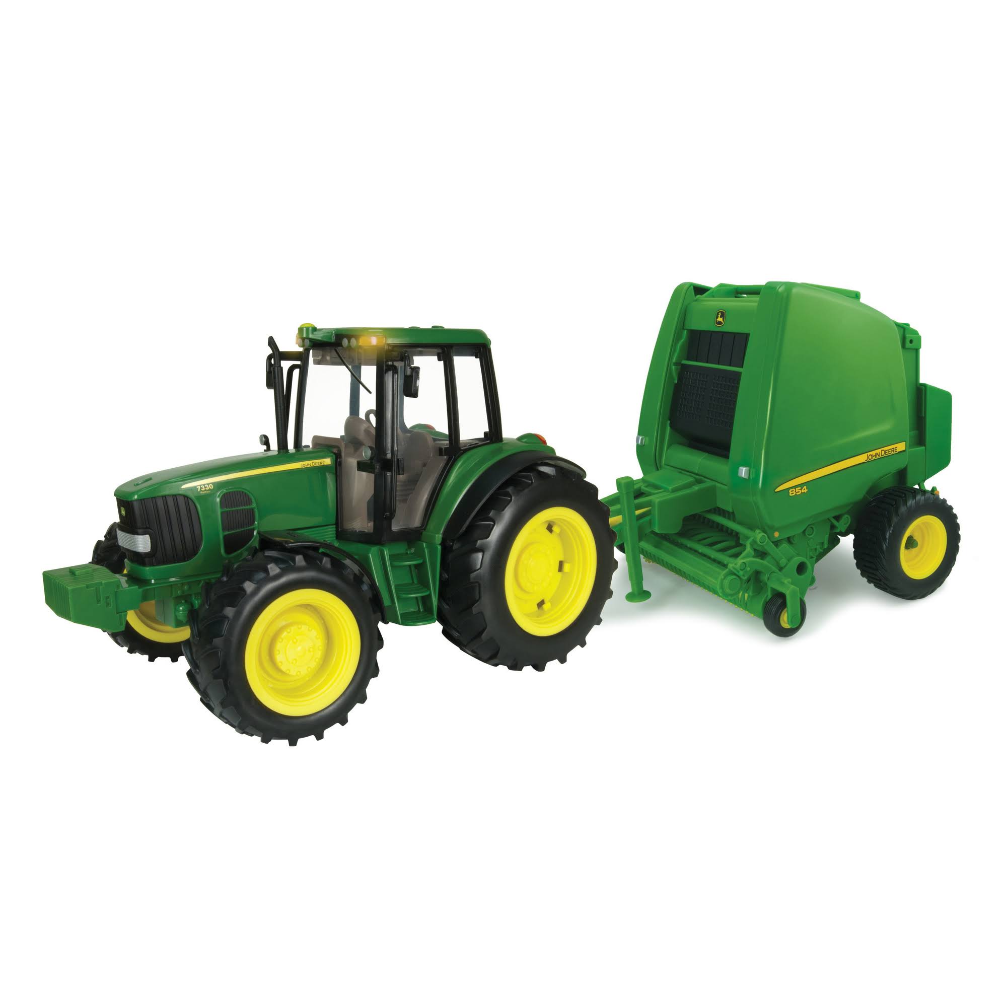 John Deere Big Farm Tractor and Baler - Megean