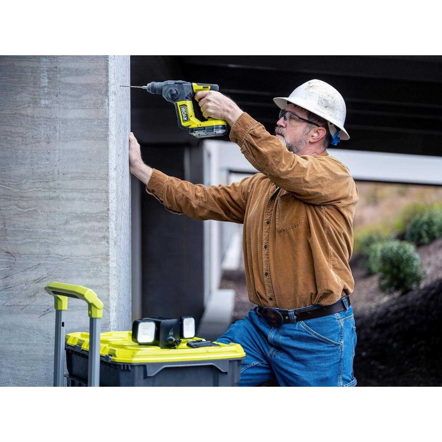 RYOBI ONE+ HP 18V Brushless Cordless Compact 5/8 in. SDS Rotary Hammer - Shop Hardware Tools Online Store